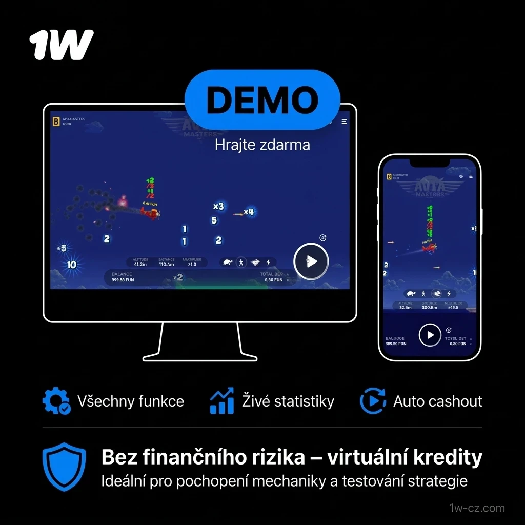Vyzkoušejte si demo režim hry 1w Aviamasters zcela zdarma hned.