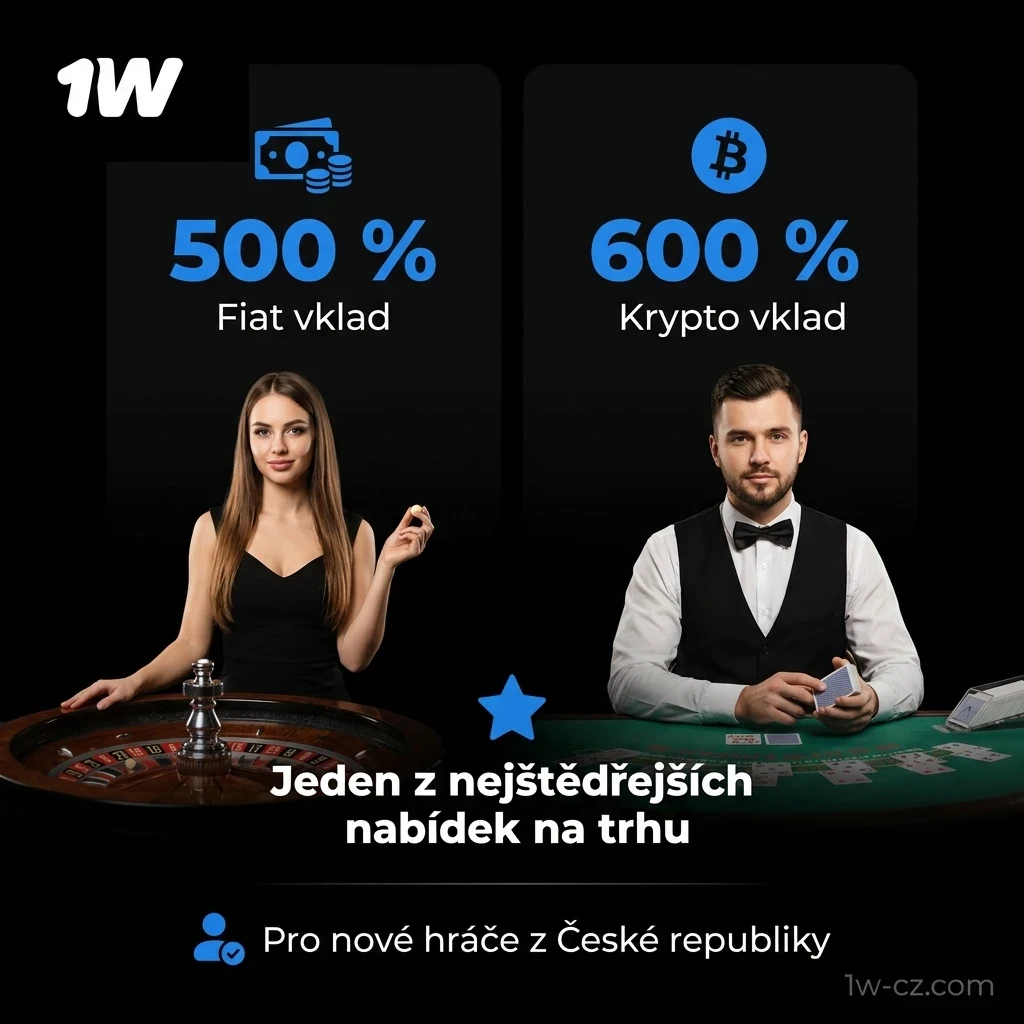 Aktivujte si exkluzivní uvítací bonus v 1w pro nezapomenutelný zážitek v live kasinu.