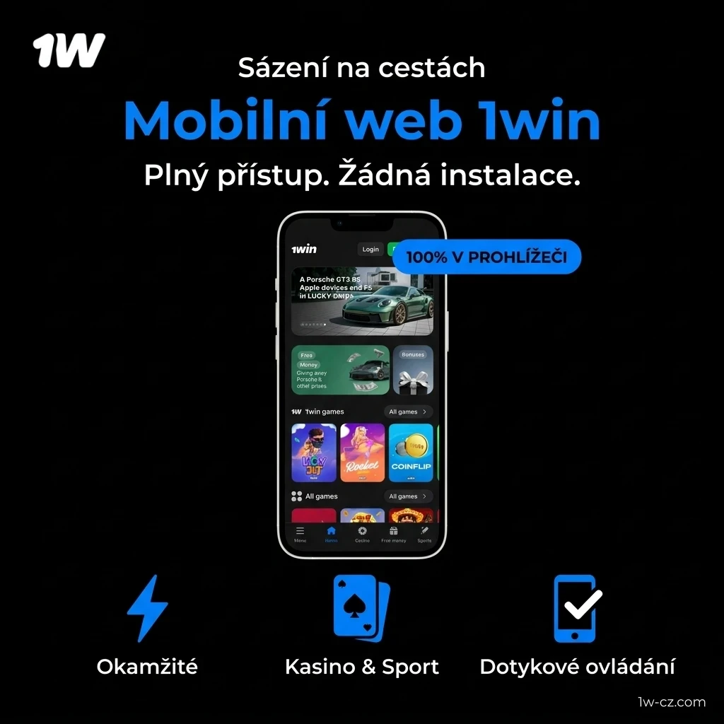 Využijte mobilní web 1w pro pohodlné kasino sázky kdykoliv.
