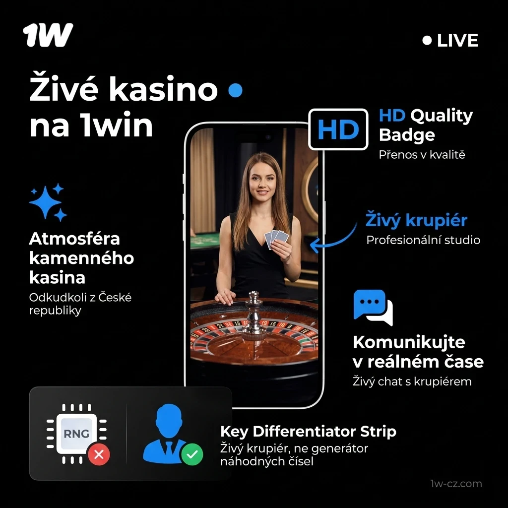 Zahrajte si s živými krupiéry v 1w kasino a vyhrávejte.