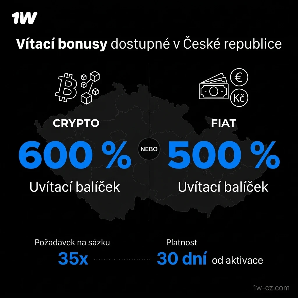 Aktivujte si štědrý uvítací bonus v 1w pro špičkové online kasino.